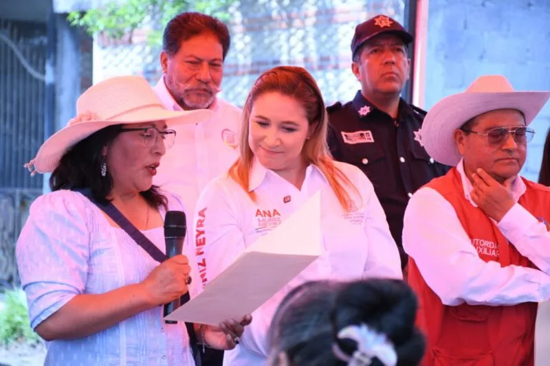 El Barrio de Guadalupe en San Mateo Atenco avanza en infraestructura con el trabajo de Ana Muñiz