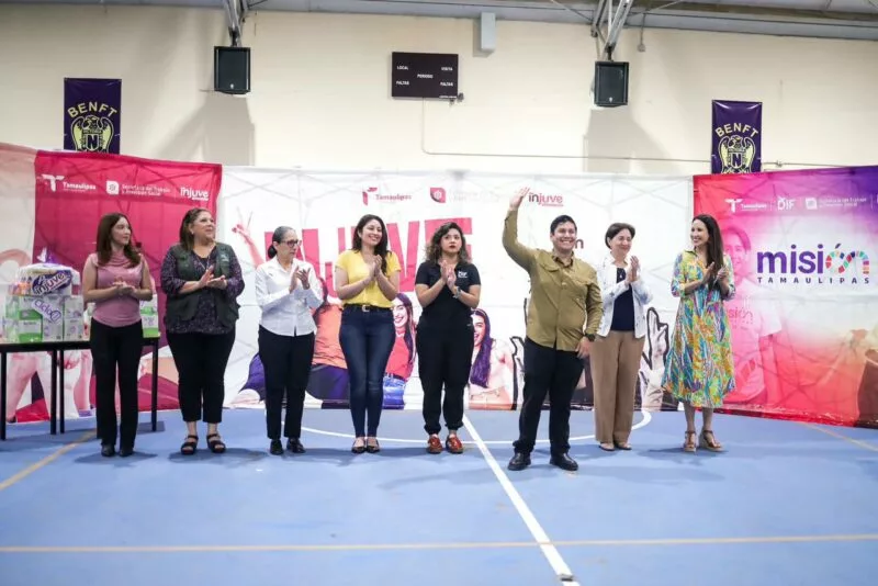 Impulsa el INJUVE la salud menstrual en instituciones educativas de la entidad