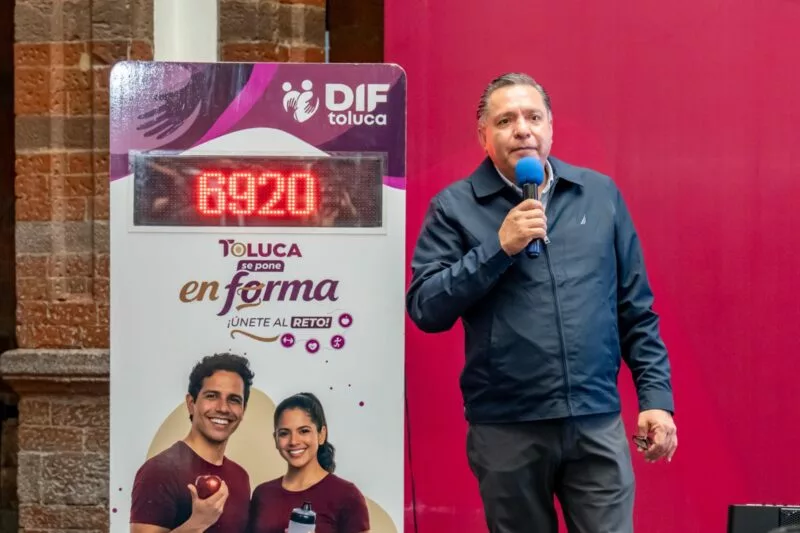 Cerca de siete mil kilos perdidos con el programa “Toluca se pone en forma”