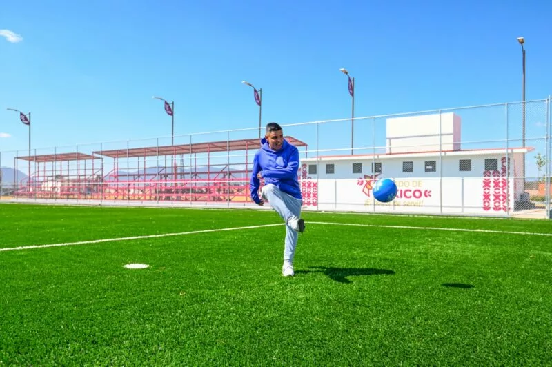 ¡Que ruede el balón! Listas 78 canchas de futbol en deportivos mejorados en el EdoMéx, en el marco del Mundial FIFA 2026 