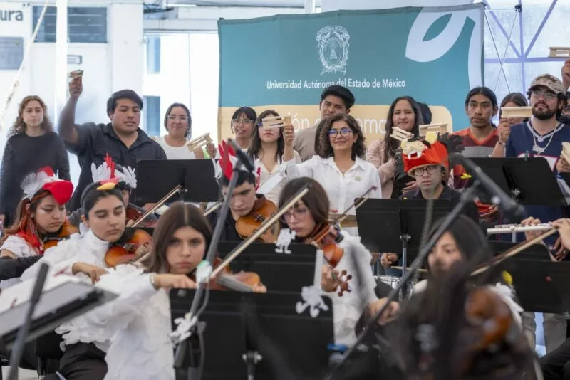 La OSJUAEMéx celebró el Día de las Infancias con “Ecos del reino animal”