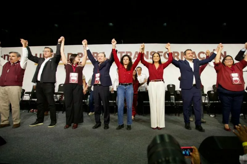 Con la unidad como estrategia, Morena elige a Ariadna Montiel Reyes como presidenta del Comité Ejecutivo Nacional