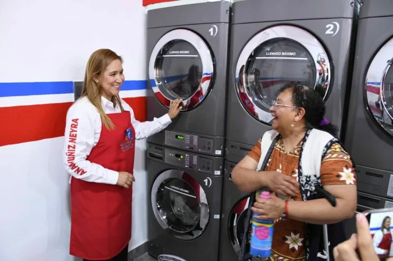 Abre San Mateo Atenco primera Lavandería Municipal Gratuita a iniciativa de Ana Muñiz