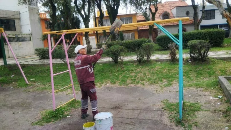 Transforma Toluca espacios para la convivencia familiar