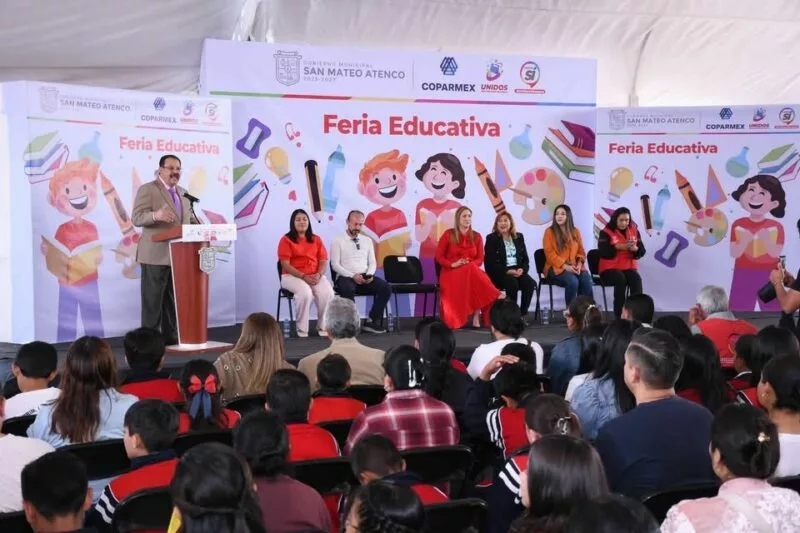 San Mateo Atenco inauguró la Primera Feria Educativa COPARMEX 2026