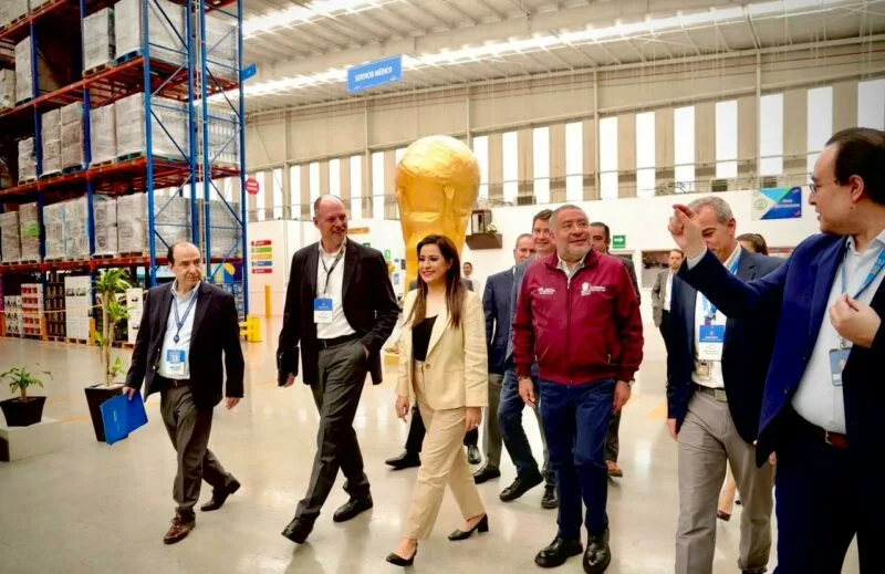 Atrae Gobierno de Delfina Gómez inversión por más de 4 mil millones de pesos de la empresa Walmart; es EdoMéx motor logístico de México
