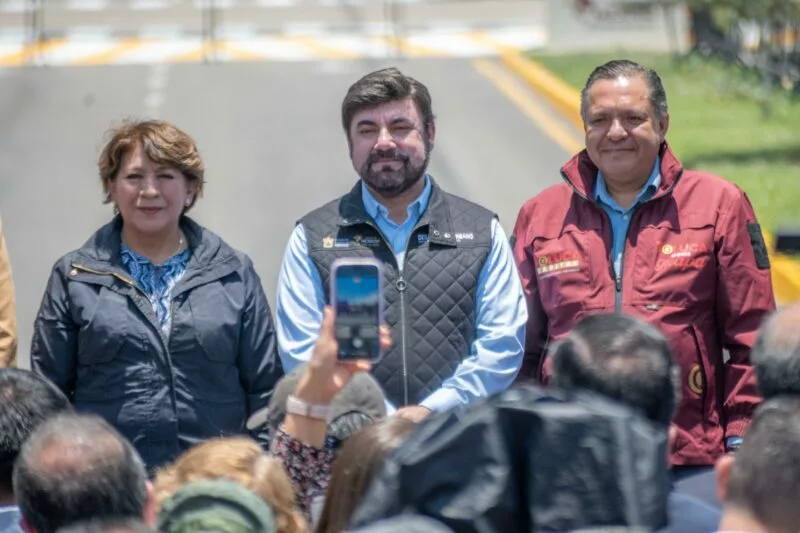 •⁠ ⁠Inauguran gobernadora Delfina Gómez y alcalde Ricardo Moreno mejoramiento urbano de las vialidades Leonardo Da Vinci e Independencia