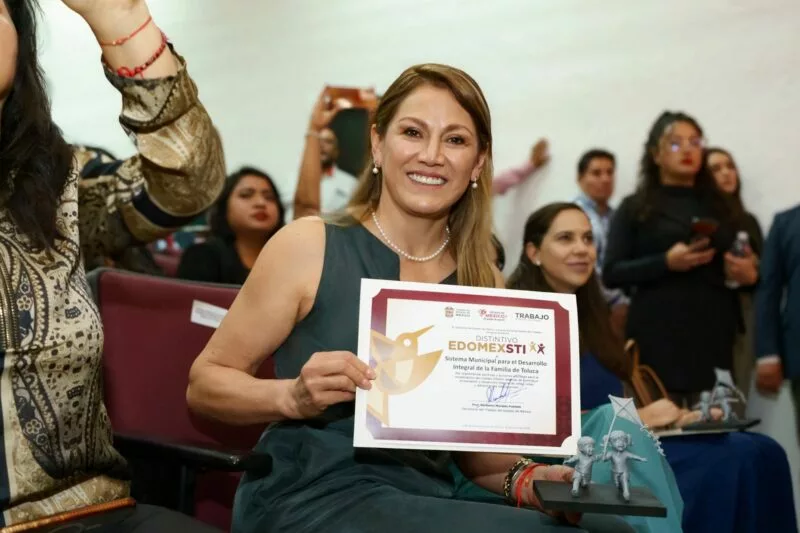 Recibe DIF Toluca Distintivo Estado de México sin Trabajo Infantil, por segundo año consecutivo