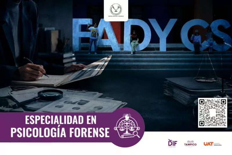 Ofrece la UAT la Especialidad en Psicología Forense