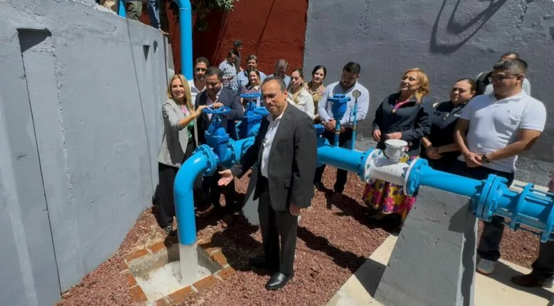 Hoy Tecamachalco tiene más agua con nuevo pozo El Pescador, resultado del diálogo en Huixquilucan