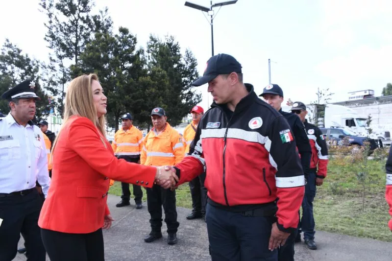 Ana Muñiz Neyra establece Operativo de Seguridad en San Mateo Atenco denominado «Pasión Futbolista»