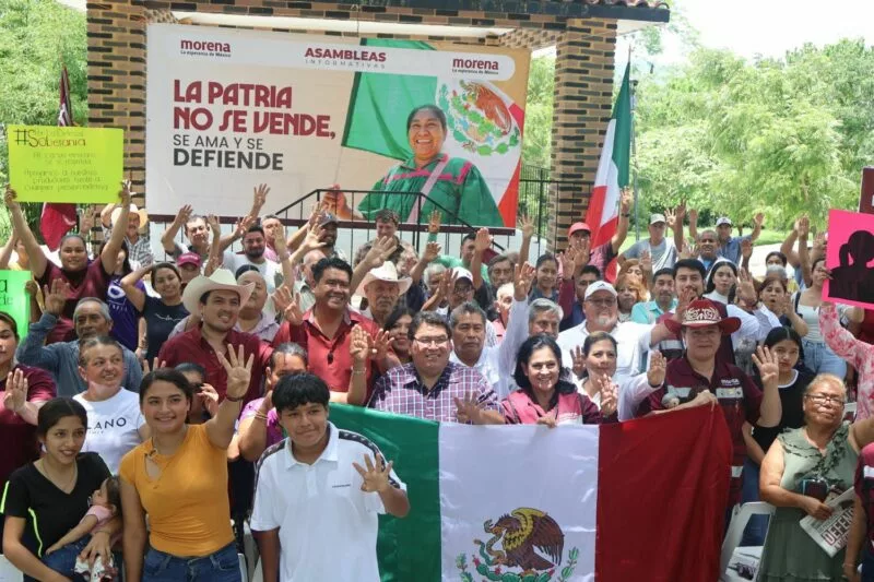 “La patria se defiende con el pueblo”: Morena Tamaulipas