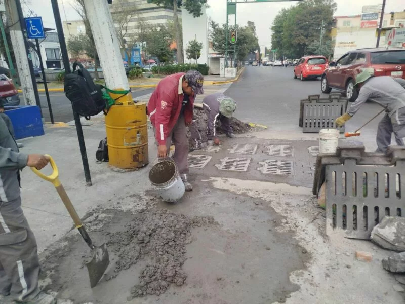 Repara, mantiene y rehabilita Gobierno de Toluca la red de drenaje para asegurar su funcionamiento