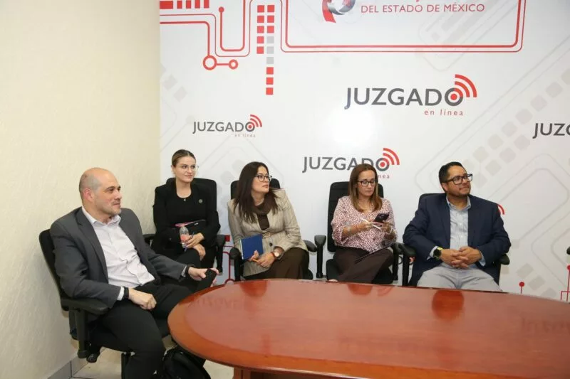 PJEdomex compartió con Poder Judicial de Michoacán experiencia en justicia digital