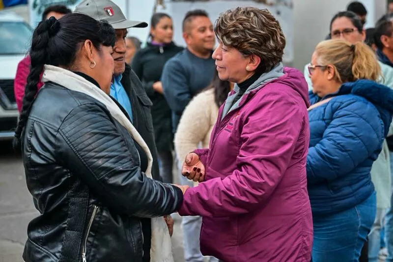 Con obras para todas las regiones del EdoMéx, Gobernadora Delfina Gómez reconstruye Circuito Independencia en Chiautla