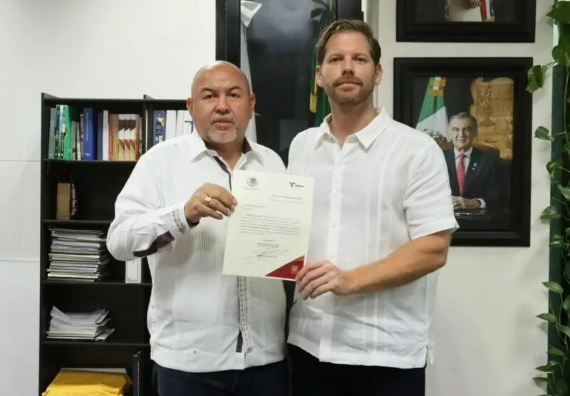 Luis García recibe nombramiento como nuevo vocal de la Comisión de Parques y Biodiversidad de Tamaulipas