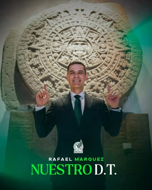 Rafael Márquez asume la dirección técnica de la Selección Mexicana rumbo al proceso mundialista de 2030