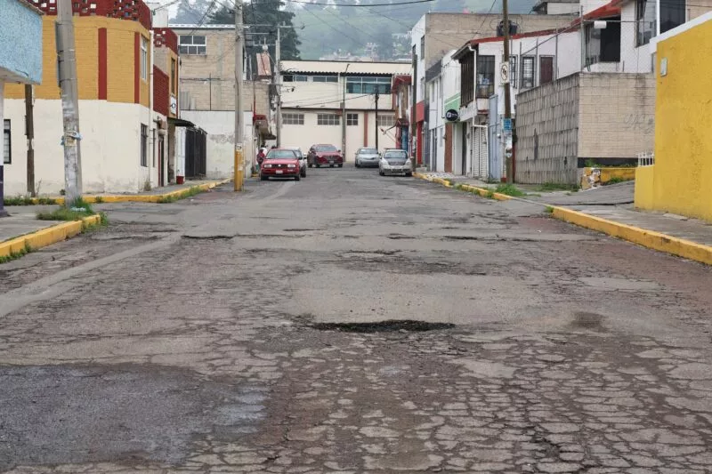 Llega Diablo Dragón a Juan Aldama Sur para seguir recuperando vialidades en San Mateo Oxtotitlán