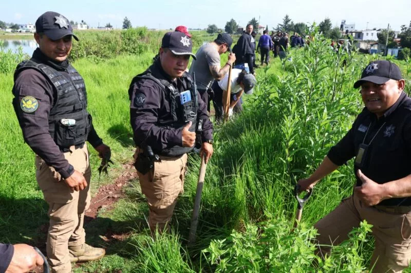 Comienza rescate del humedal Bordo San Jerónimo en Toluca