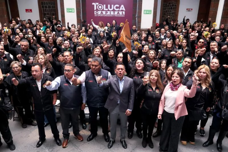 Reconoce Gobierno de Toluca el trabajo serio y comprometido del personal sindicalizado por ser esencial y necesario